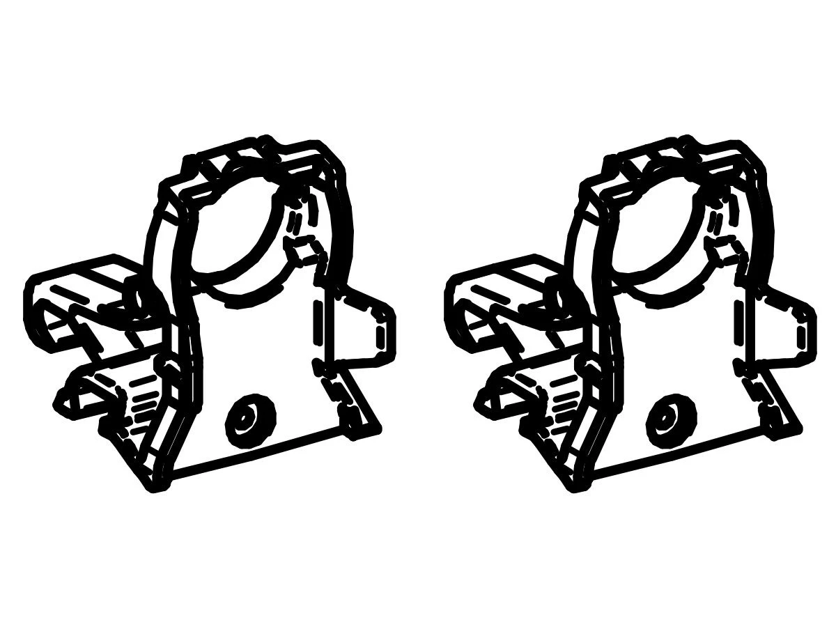 Thule Omnistor Set Vaste Houders Cassette Tension Rafter 9200 4 Thule Omnistor Set Vaste Houders Cassette Tension Rafter 9200 - Afbeelding 2