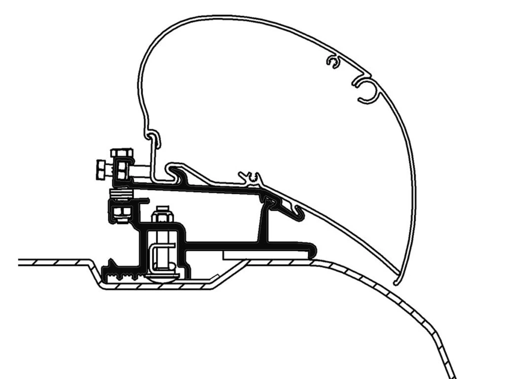 Thule Transformation Kit SmartClamp Ducato 3 Thule Transformation Kit SmartClamp Ducato