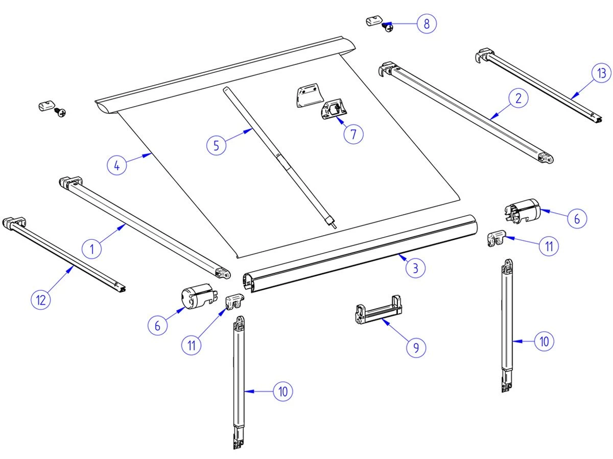 Thule Omnistor 1200 Staander 260 3 Thule Omnistor 1200 Staander 260