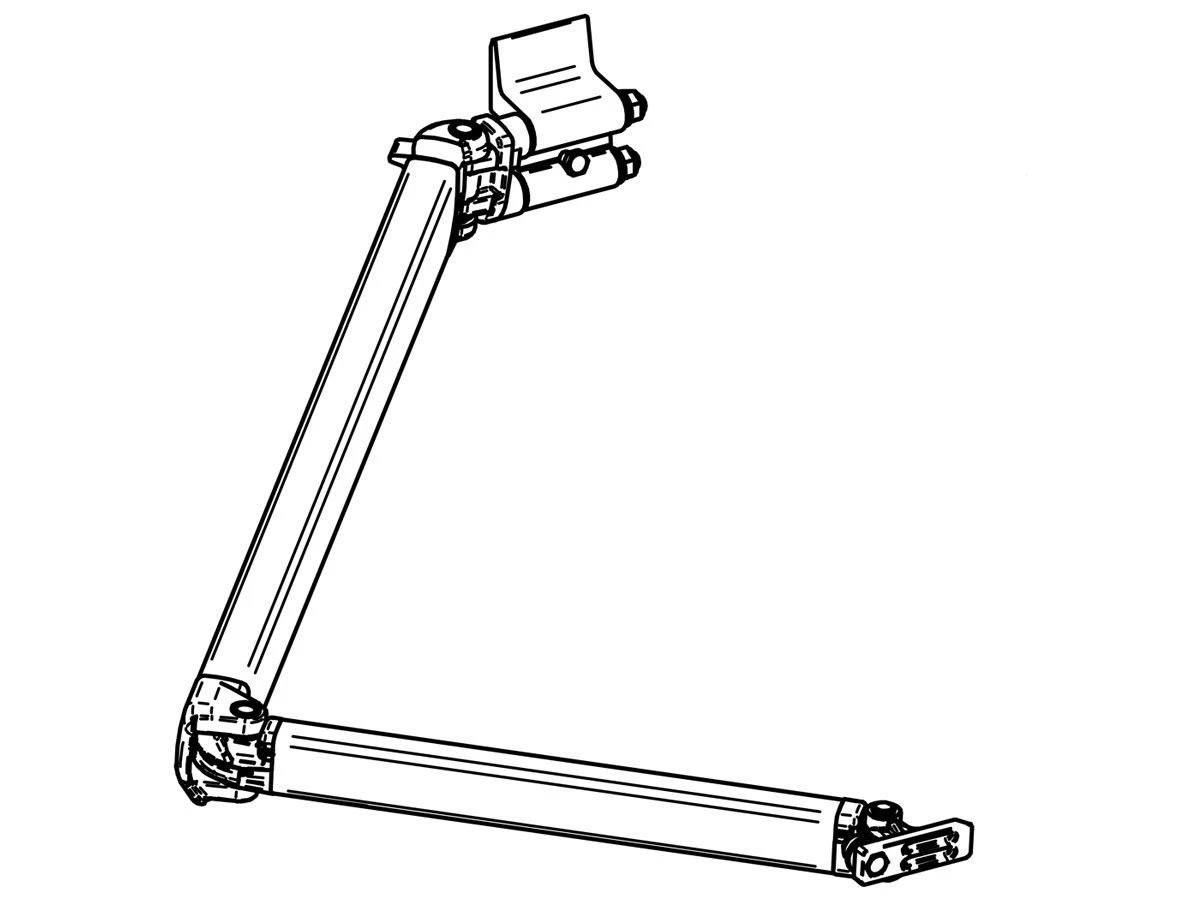 Thule Omnistor Knikarm Rechts 4900 300-350 4 Thule Omnistor Knikarm Rechts 4900 300-350 - Afbeelding 2