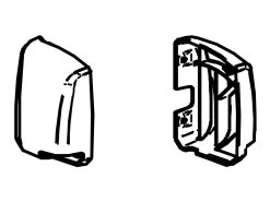 Thule Omnistor Set Eindkappen Cassette 3200 -Thule 601546 601546 images main thule omnistor set eindkappen cassette 3200 ecommerce