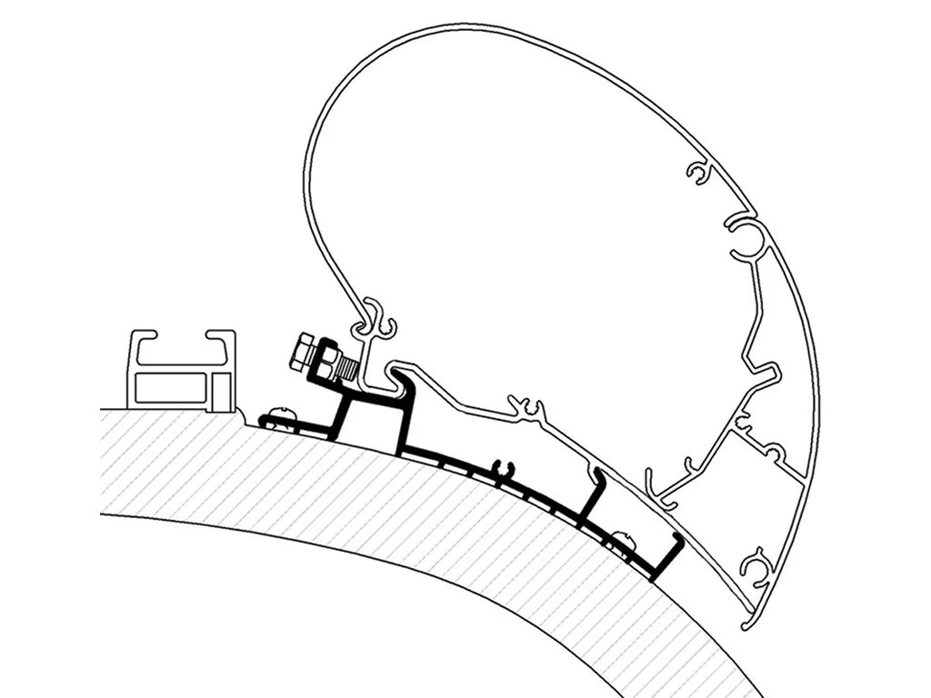 Thule Omnistor Adapter Carthago Chic Serie 6 4,50m 3 Thule Omnistor Adapter Carthago Chic Serie 6 4,50m
