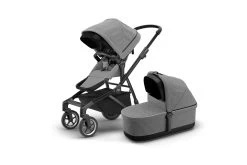 Thule Sleek Grey Melange On Black Compleet