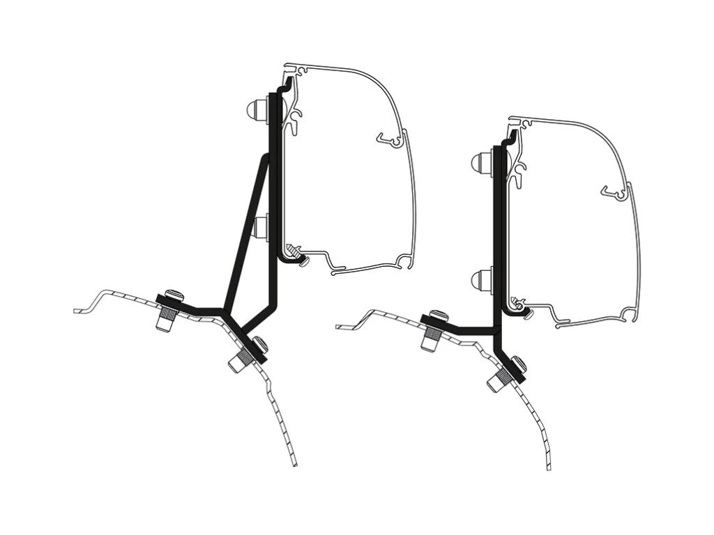 Thule T 4200 Transit / Custom Fixed (LHD) Adapter 3 Thule T 4200 Transit / Custom Fixed (LHD) Adapter