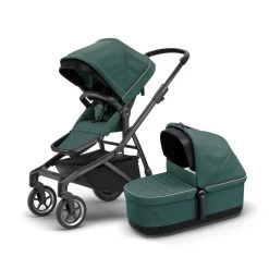 Thule Sleek Mallard Green On Black Compleet