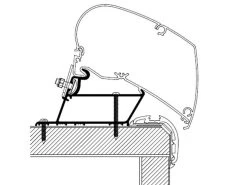 Thule Carthago Malibu / Fendt ≥ 2023 400 Cm Roof Adapter