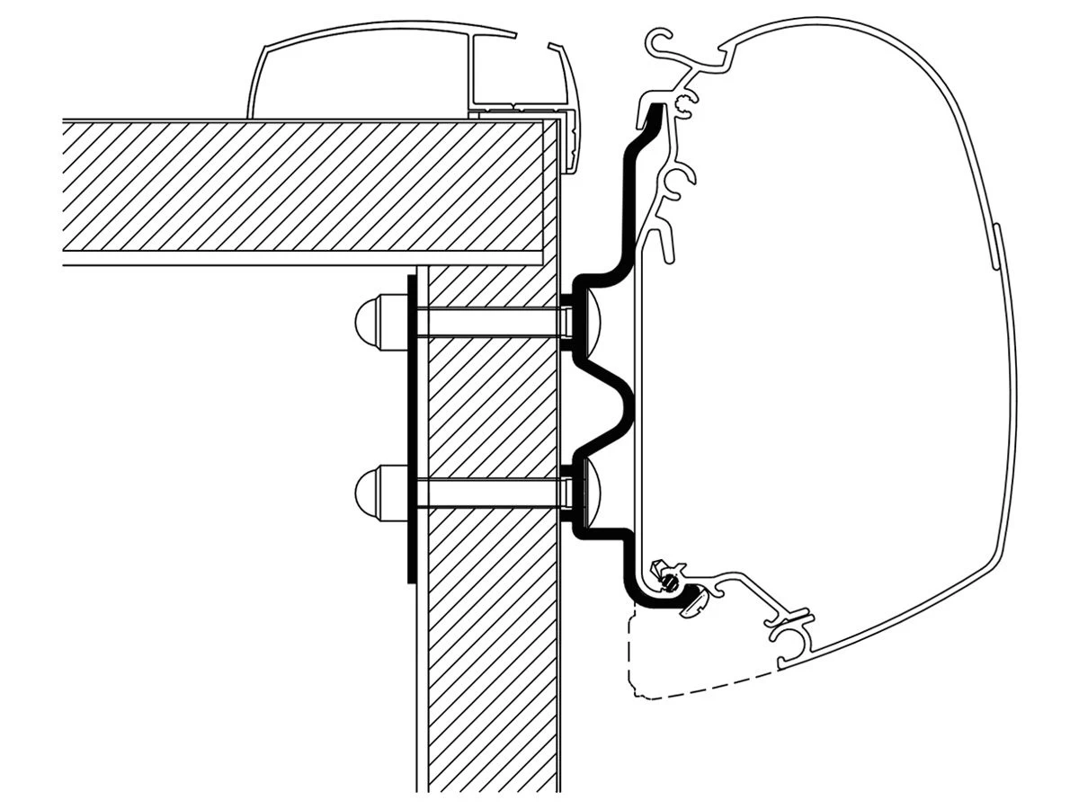 Thule Adapter Hobby Optima Ontour 3 Thule Adapter Hobby Optima Ontour