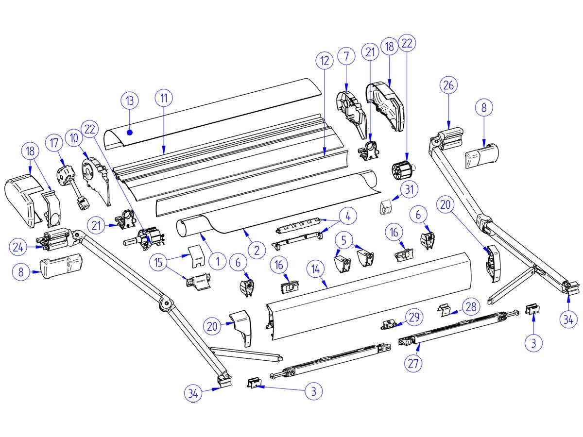 Thule Omnistor Set Vaste Houders Cassette Tension Rafter 9200 3 Thule Omnistor Set Vaste Houders Cassette Tension Rafter 9200