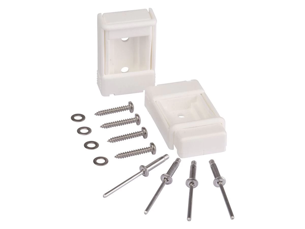 Thule Omnistor Set Wandhouders Wit 3 Thule Omnistor Set Wandhouders Wit